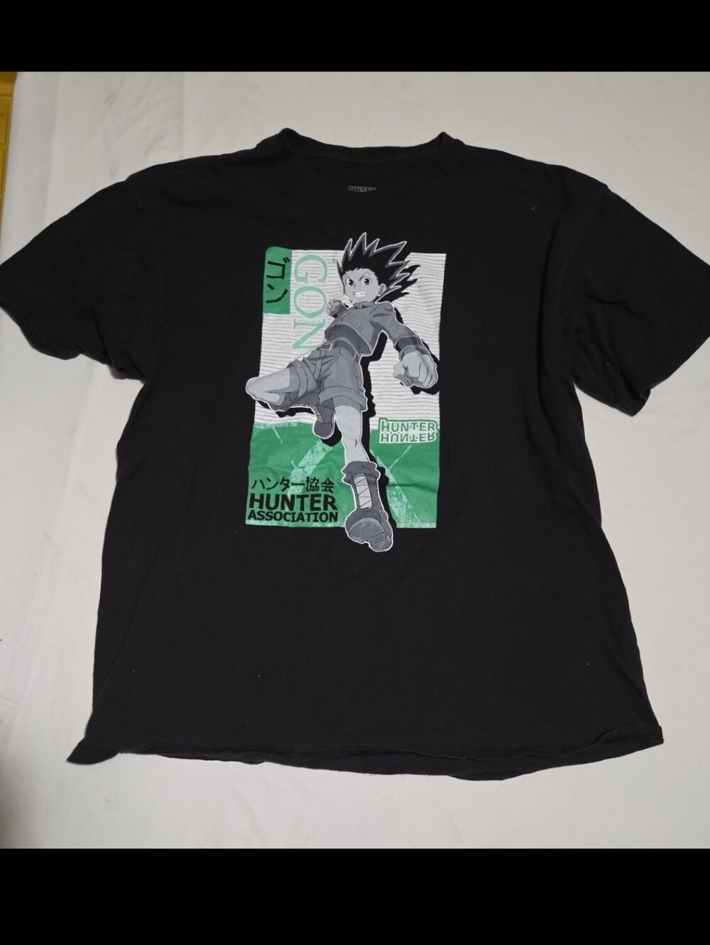 Hunter X Hunter mens medium black short sleeve anime shirt #22